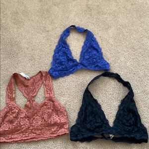 Free People bralette lot
